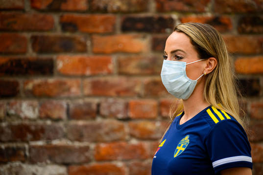 Kosovare Asllani of the Swedish women's national football