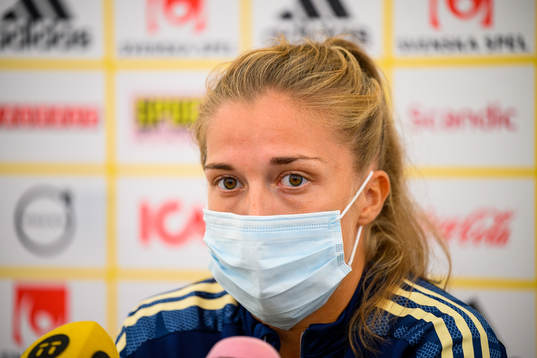 Filippa Angeldahl of the Swedish women's national football