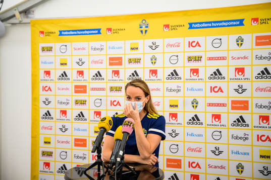 Kosovare Asllani of the Swedish women's national football