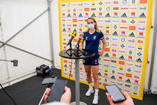 Kosovare Asllani of the Swedish women's national football