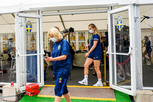 Kosovare Asllani of the Swedish women's national football