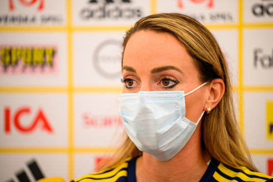 Kosovare Asllani of the Swedish women's national football