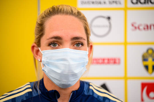 Elin Rubensson of the Swedish women's national football