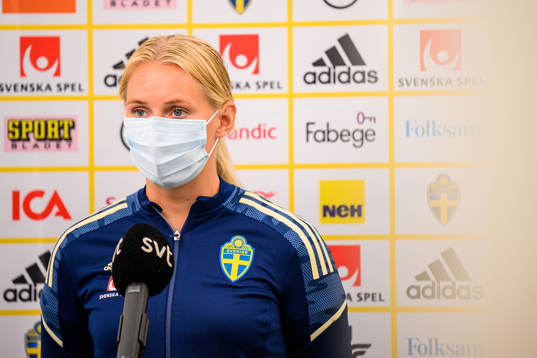 Stina Blackstenius of the Swedish women's national football