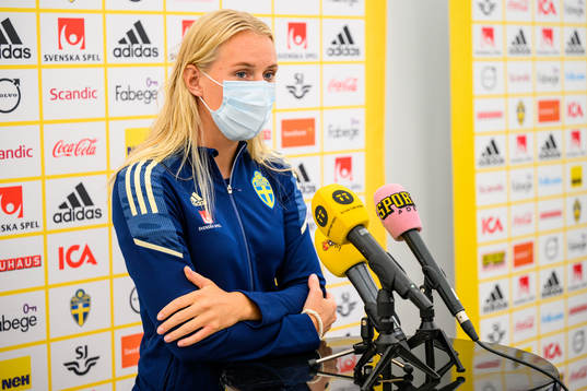 Stina Blackstenius of the Swedish women's national football