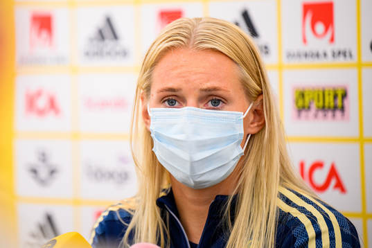 Stina Blackstenius of the Swedish women's national football