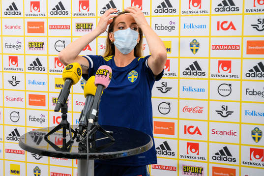 Kosovare Asllani of the Swedish women's national football