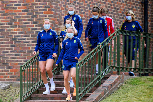 Elin Rubensson, Stina Blackstenius, Filippa Angeldahl,