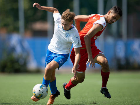 under fotbollsmatchen i Gothia Cup mellan Värnamo och Audax