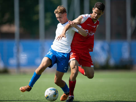 under fotbollsmatchen i Gothia Cup mellan Värnamo och Audax