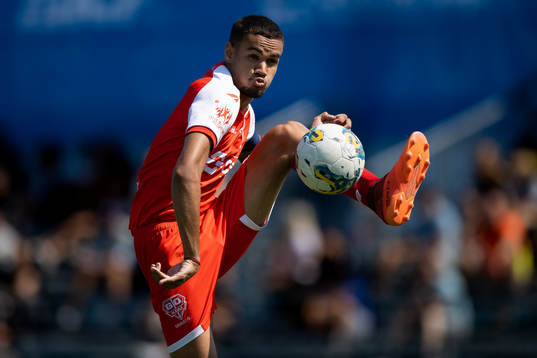 under fotbollsmatchen i Gothia Cup mellan Värnamo och Audax
