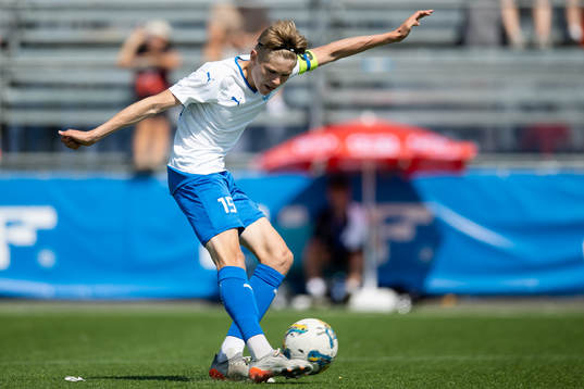 under fotbollsmatchen i Gothia Cup mellan Värnamo och Audax