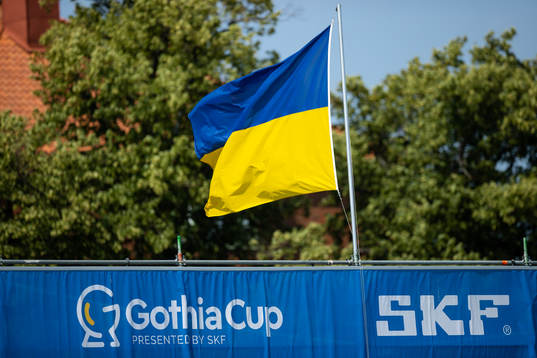 Ukrainas flagga