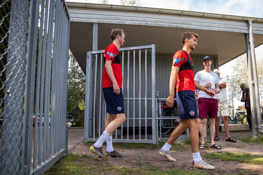 Bläddra bland fler bilder av Fotboll, Allsvenskan, Helsingborg, Träning 