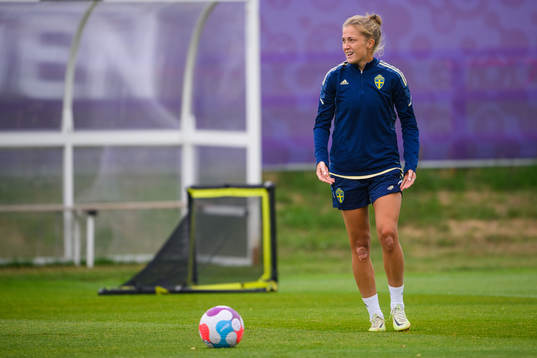 Filippa Angeldahl of the Swedish women's national football