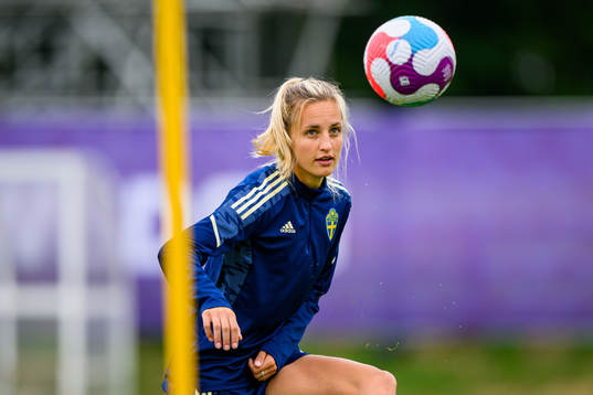 Nathalie Björn of the Swedish women's national football