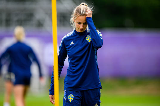 Nathalie Björn of the Swedish women's national football