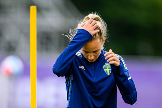 Nathalie Björn of the Swedish women's national football