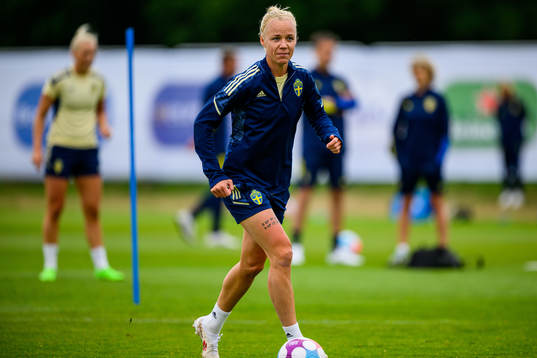 Caroline Seger of the Swedish women's national football