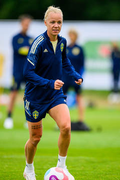 Caroline Seger of the Swedish women's national football