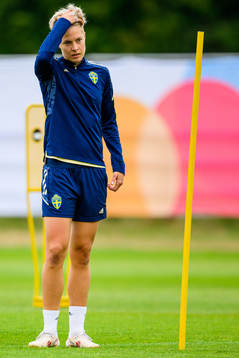 Lina Hurtig of the Swedish women's national football team
