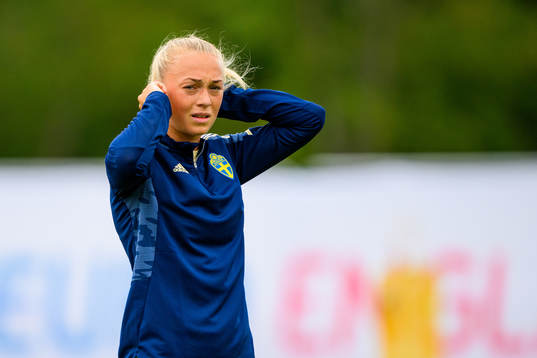 Hanna Bennison of the Swedish women's national football
