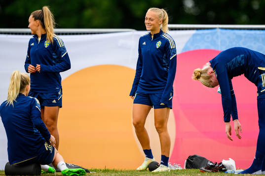 Hanna Bennison of the Swedish women's national football team