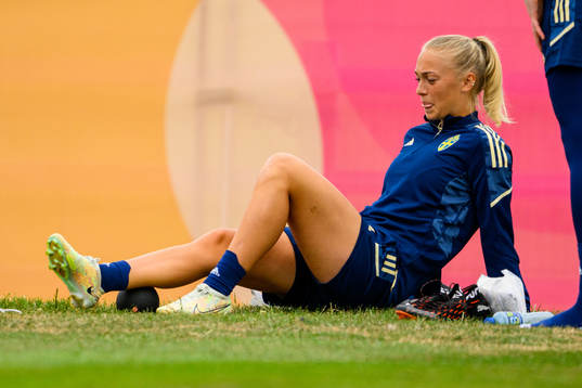 Hanna Bennison of the Swedish women's national football team