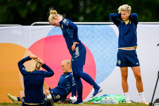 Lina Hurtig of the Swedish women's national football team