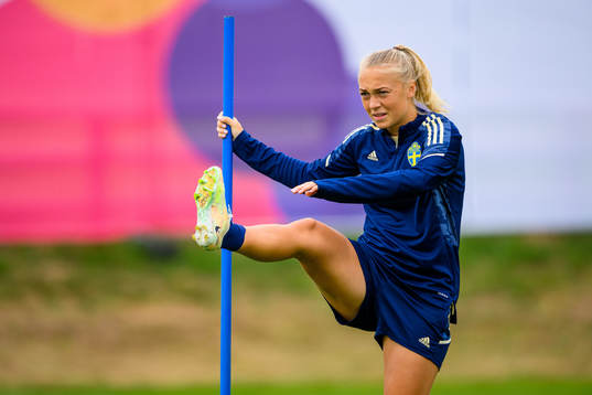 Hanna Bennison of the Swedish women's national football