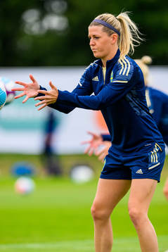 Olivia Schough of the Swedish women's national football