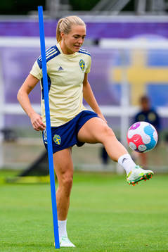 Magdalena Eriksson of the Swedish women's national football