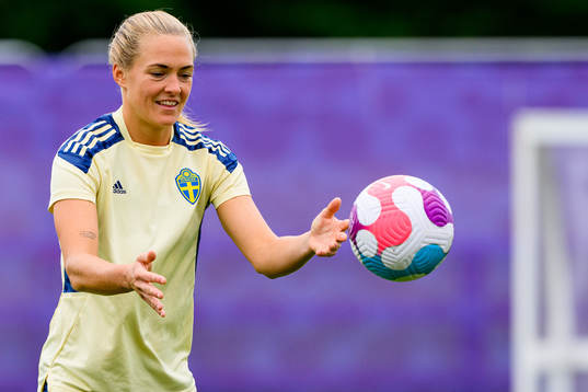Magdalena Eriksson of the Swedish women's national football