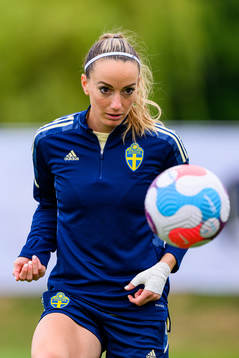 Kosovare Asllani of the Swedish women's national football