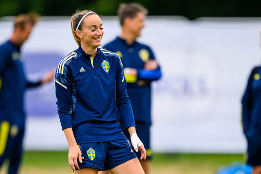 Kosovare Asllani of the Swedish women's national football