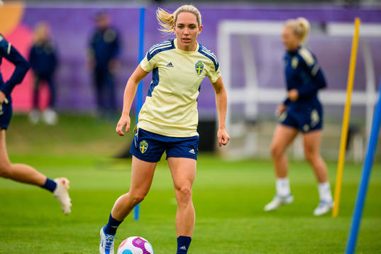Elin Rubensson of the Swedish women's national football
