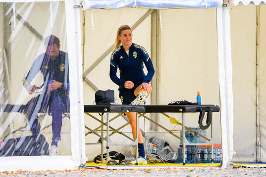 Olivia Schough of the Swedish women's national football