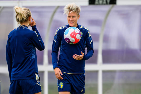 Lina Hurtig of the Swedish women's national football team