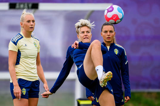 Lina Hurtig of the Swedish women's national football team