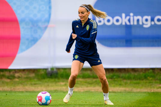 Kosovare Asllani of the Swedish women's national football