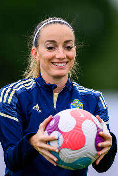 Kosovare Asllani of the Swedish women's national football