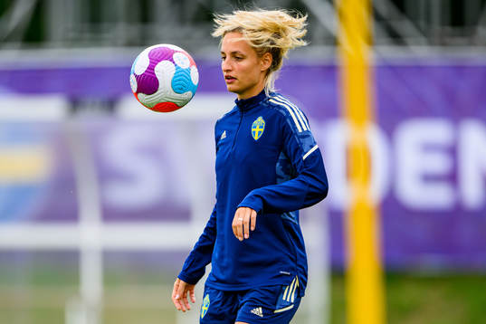 Nathalie Björn of the Swedish women's national football