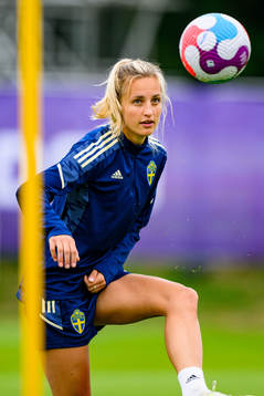 Nathalie Björn of the Swedish women's national football