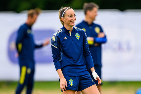 Kosovare Asllani of the Swedish women's national football