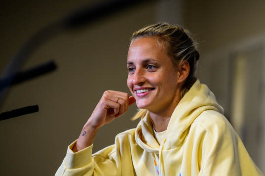 Nathalie Björn of the Swedish women's national football