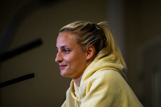 Nathalie Björn of the Swedish women's national football