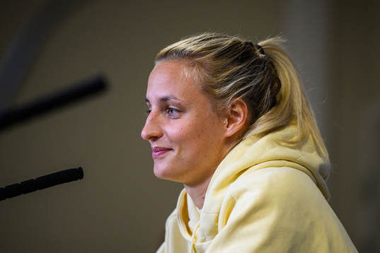 Nathalie Björn of the Swedish women's national football