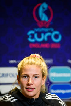 Justine Vanhaevermaet of the Belgian women's national