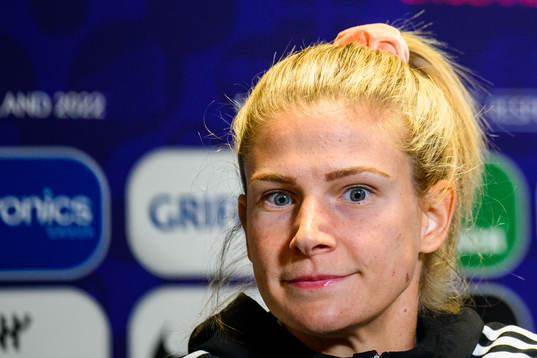 Justine Vanhaevermaet of the Belgian women's national