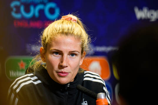 Justine Vanhaevermaet of the Belgian women's national